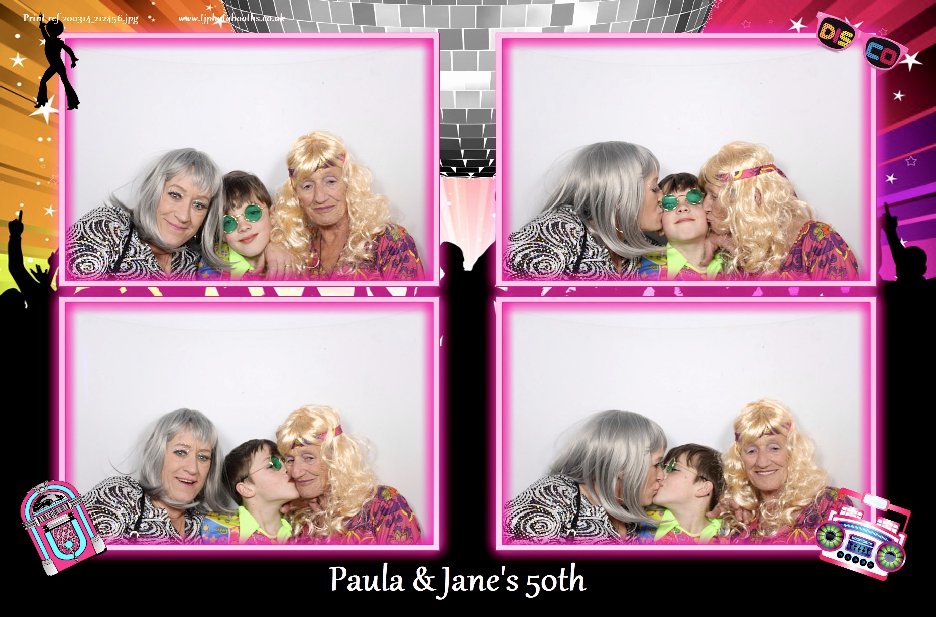 Paula & Jane's 50th | View more photos from the event at gallery.tjphotobooths.co.uk/u/TJPhotobooths/Paula-Janes-50th